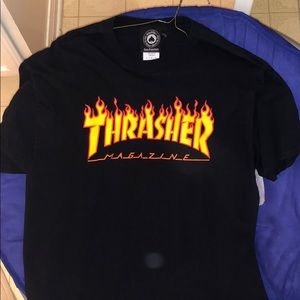 Brand new THRASHER tee Large